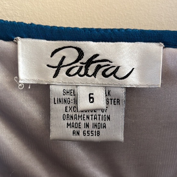 Navy Blue Beaded Dress - Picture 5 of 6